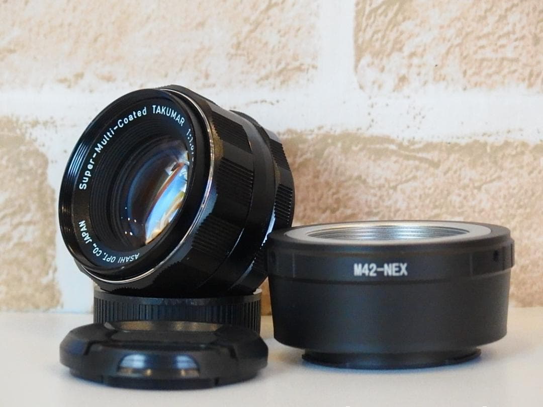 SMC Takumar 55mm F1.8 SONY Eマウントアダプター付