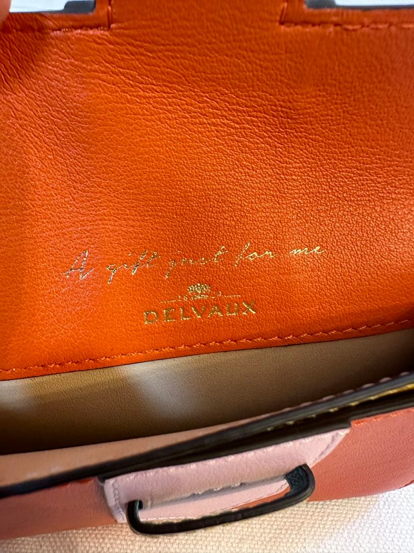 K*様 DELVAUX 名刺入れ デルヴォー 名刺ケース カードケース 非売品