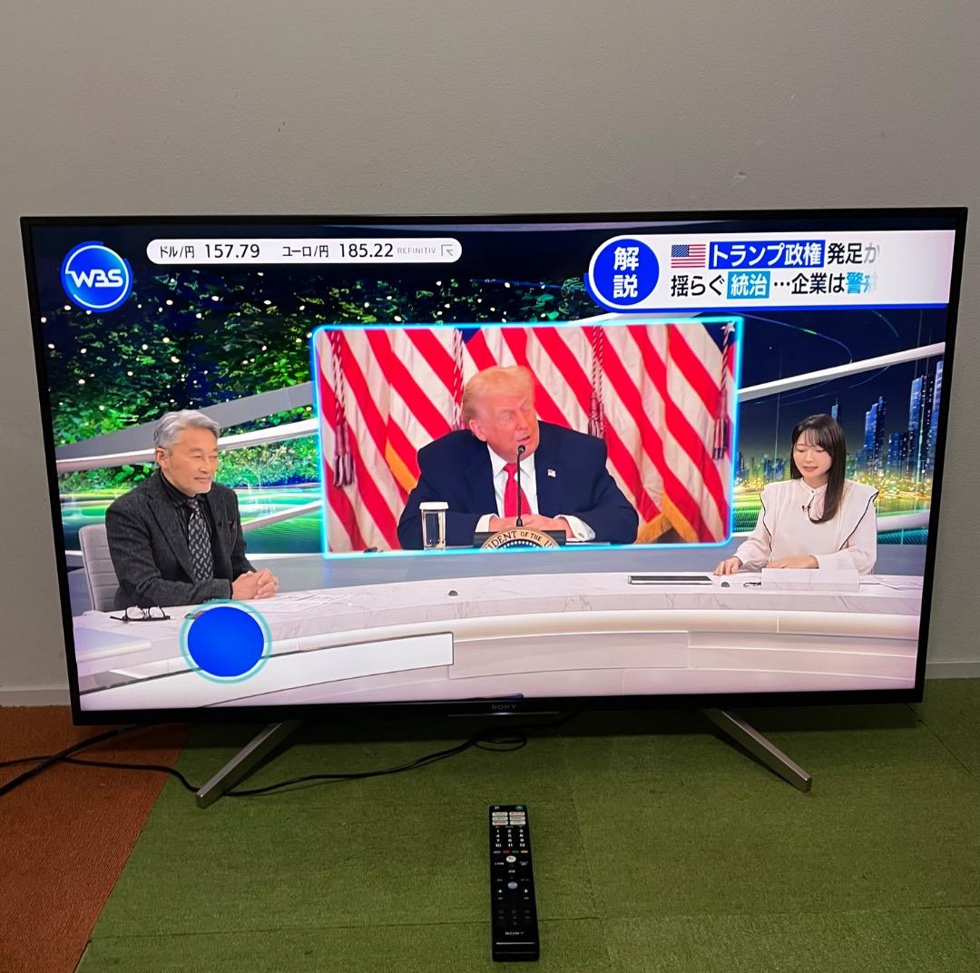 SONY 液晶テレビ 49V型 4K 2019年製 KJ-49X8500G