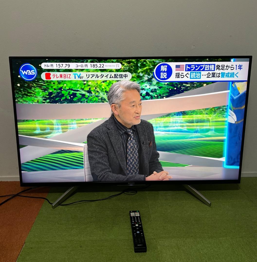 SONY 液晶テレビ 49V型 4K 2019年製 KJ-49X8500G