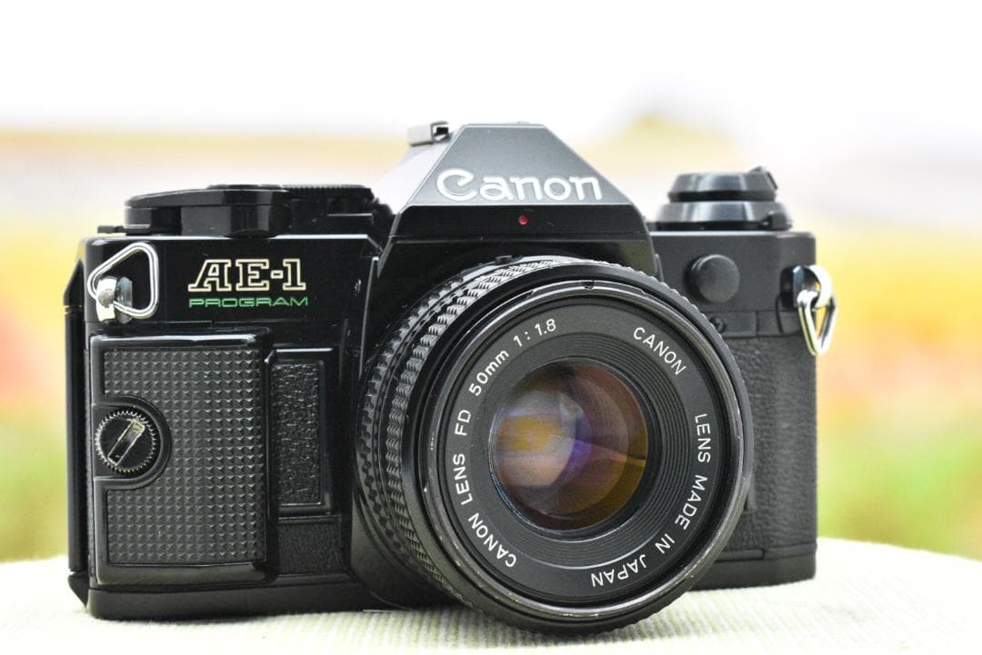 【整備済】Canon AE-1 PROGRAM NEW FD 50mm F1.8