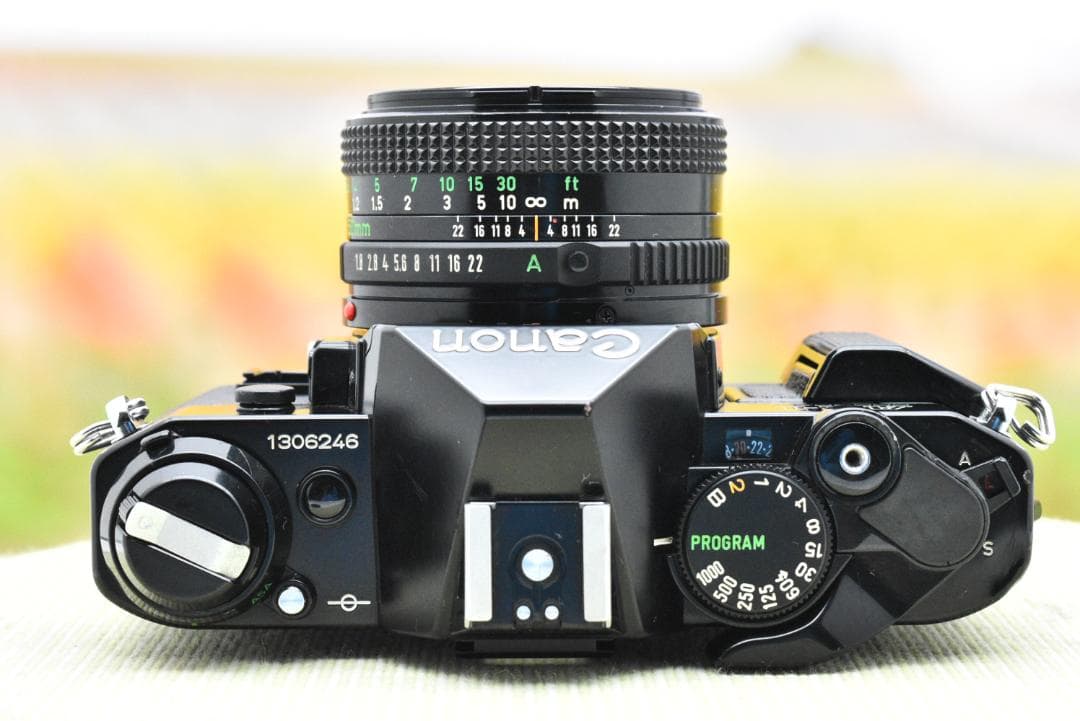 【整備済】Canon AE-1 PROGRAM NEW FD 50mm F1.8
