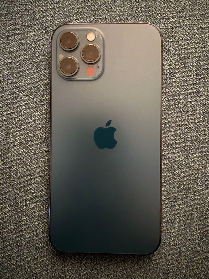 Apple iPhone 12 ProMax パシフィックブルー　simフリー