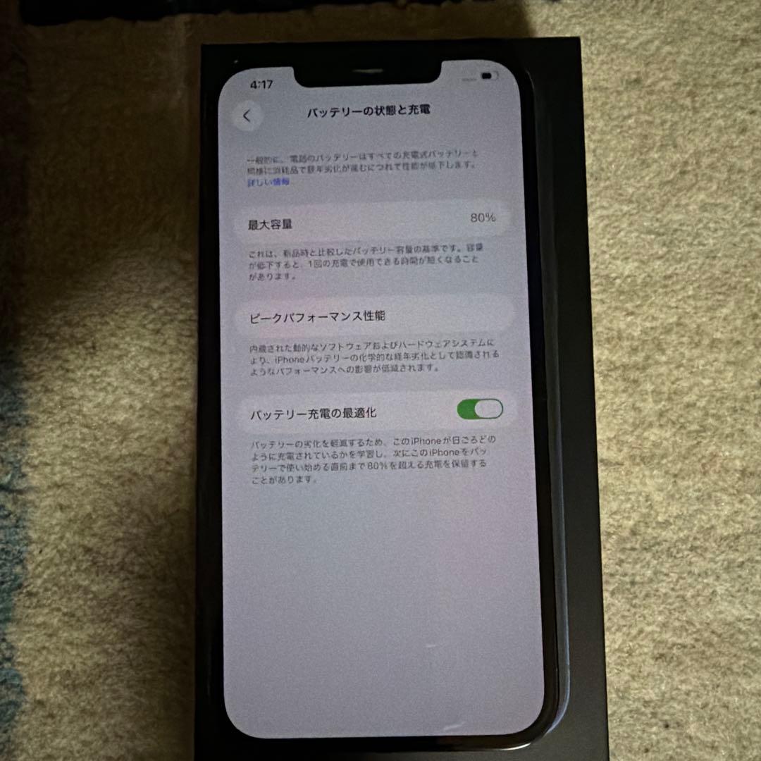 Apple iPhone 12 ProMax パシフィックブルー　simフリー