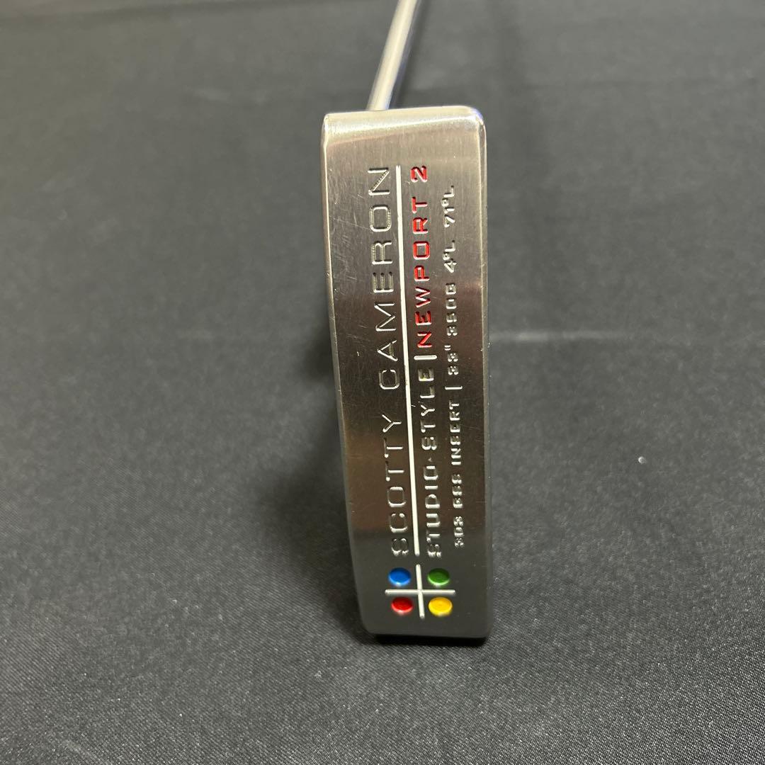 スコッティキャメロンニューポート2 33インチ　ヘッドカバー、グリーンホーク付