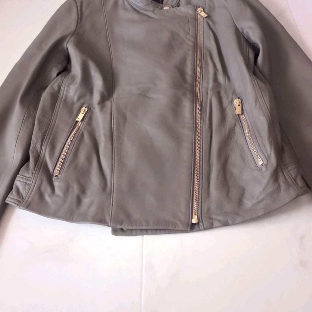 ノーブル ソフトラムレザー ライダース ブルゾン 40 羊革 2021AW