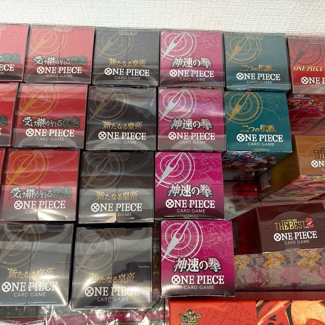 【値下げ中】ワンピースカード　引退品　全て新品・未使用　BOXはテープあり