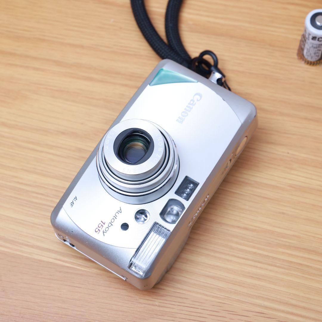 フィルムカメラ Canon Autoboy155 フィルム電池付き