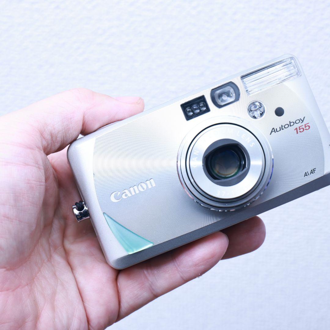 フィルムカメラ Canon Autoboy155 フィルム電池付き