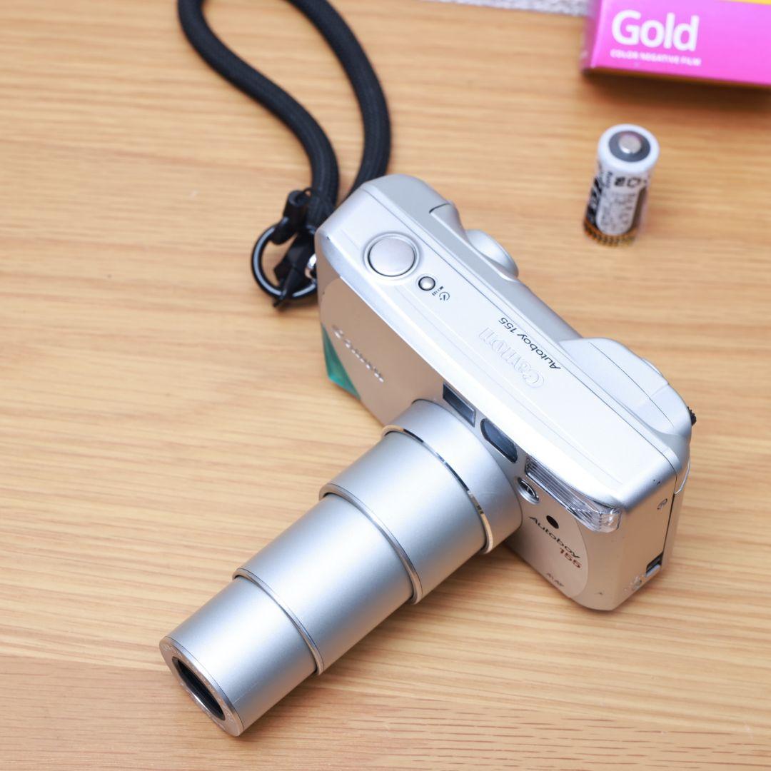 フィルムカメラ Canon Autoboy155 フィルム電池付き