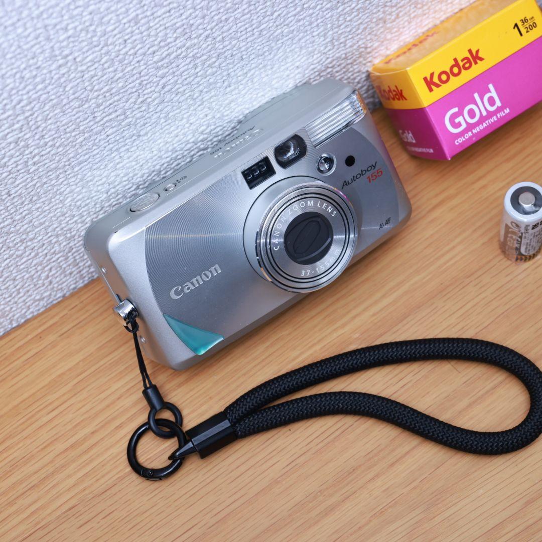 フィルムカメラ Canon Autoboy155 フィルム電池付き