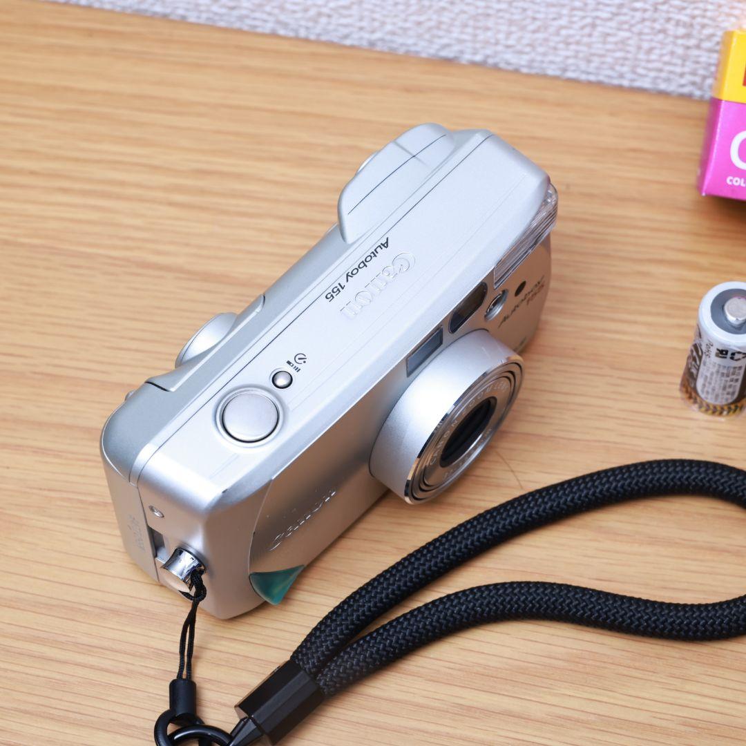 フィルムカメラ Canon Autoboy155 フィルム電池付き