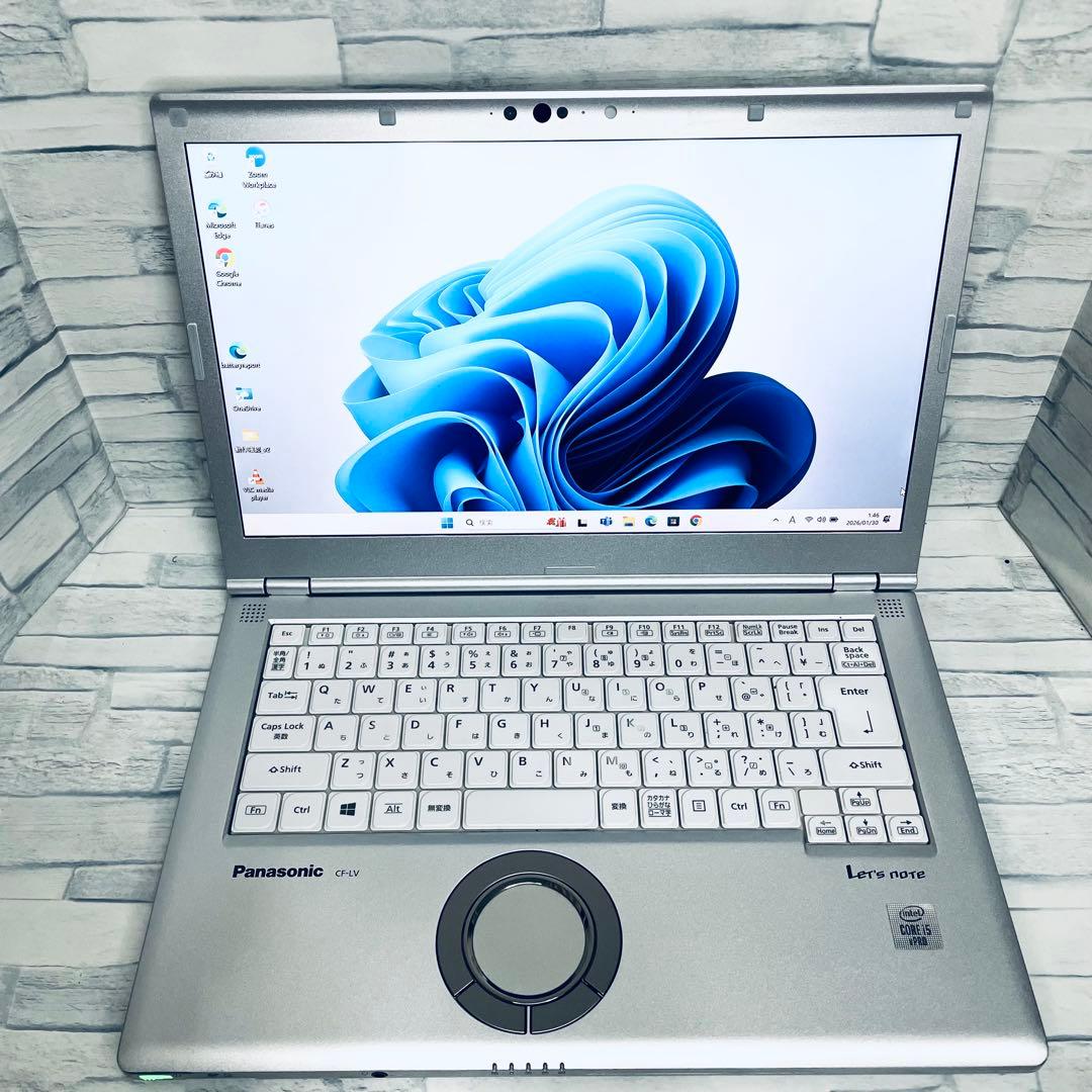 let's note LV9／16GB／14インチ／第10世代i5／爆速／レア