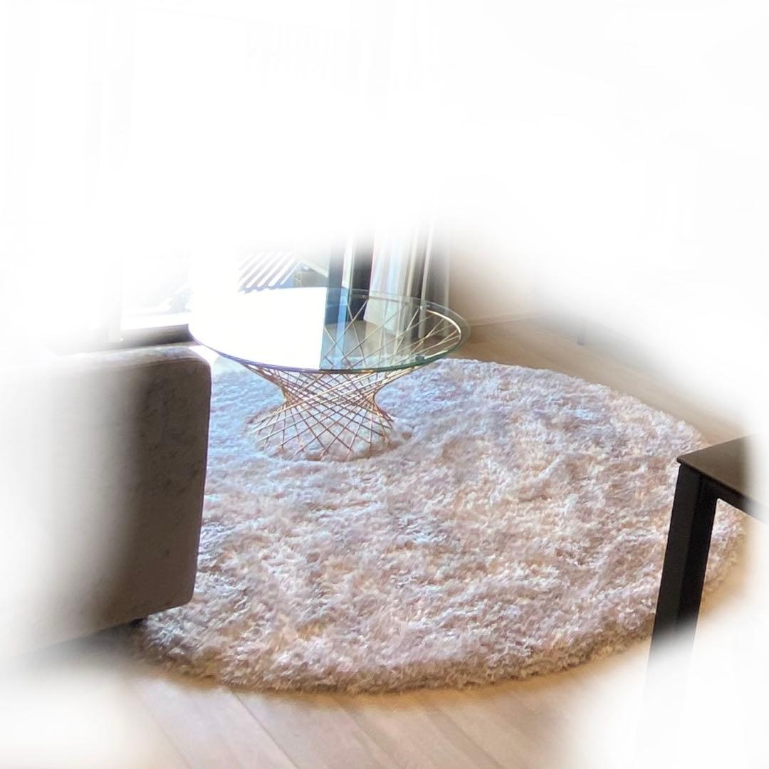 Francfranc カステ ラウンドラグ 200cm