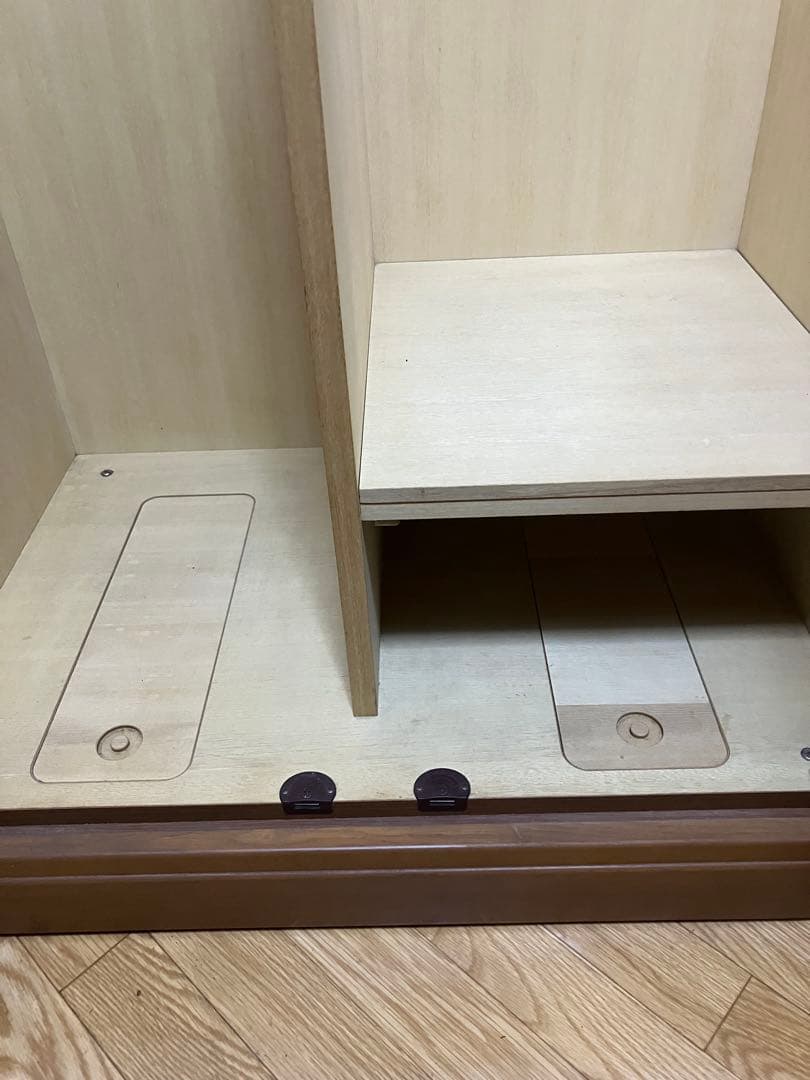 洋服クローゼット　洋ダンス　２枚扉　ワードローブ　婚礼家具