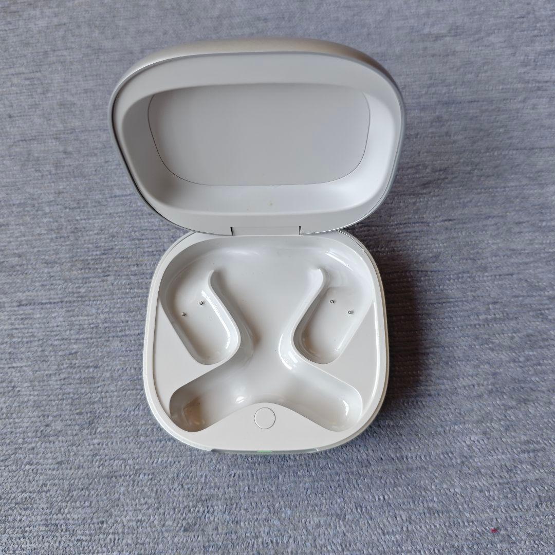 【最終値下げ】Shokz OpenFit 2+ 充電ケース グレー シルバー