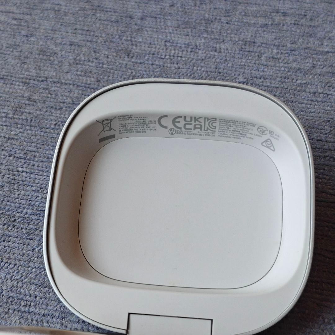 【最終値下げ】Shokz OpenFit 2+ 充電ケース グレー シルバー