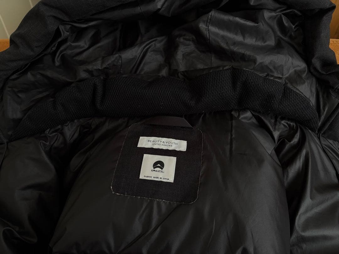 BEAUTY&YOUTH BY ”小松マテーレ” TW ダウンジャケット