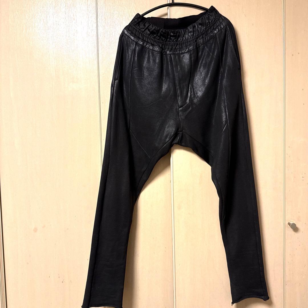 JULIUS コーティング シームドクロッチパンツ