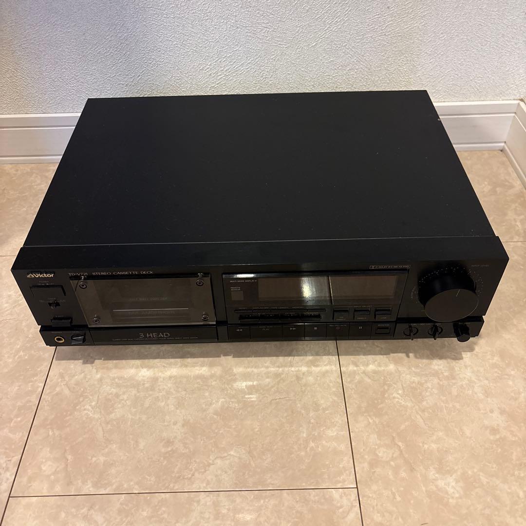 ★貴重★Victor 3ヘッドカセットデッキ TD-V721