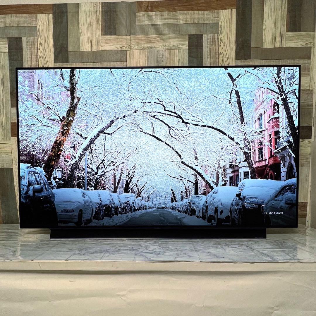 即日受渡❣️全国送料込3年前購入LG55型4k超高画質有機ELTV.ネット視聴可