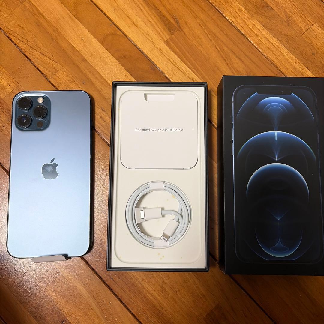 Apple iPhone 12ProMax パシフィックブルー　128GB