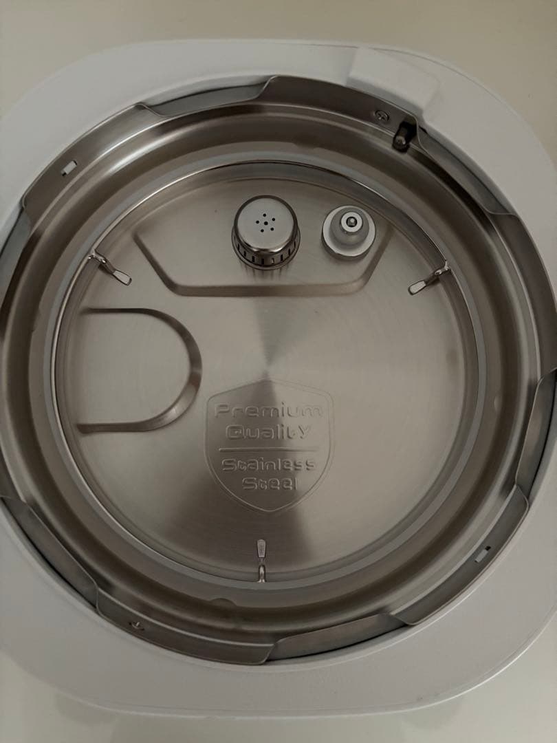 ティファール T-fal ラクラ・クッカー ミニ 電気圧力鍋 ホワイト 2.3L