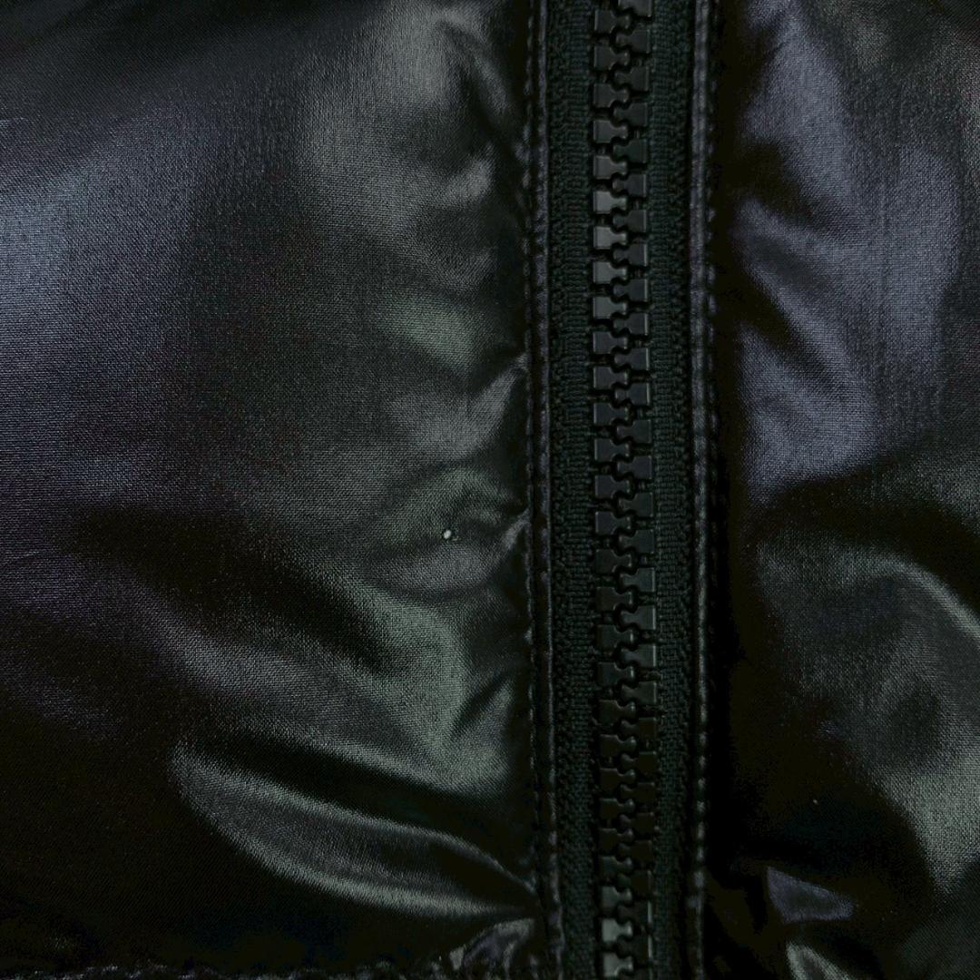 美品★ バーバリーブラックレーベル ダウンベスト ブラック M　E050