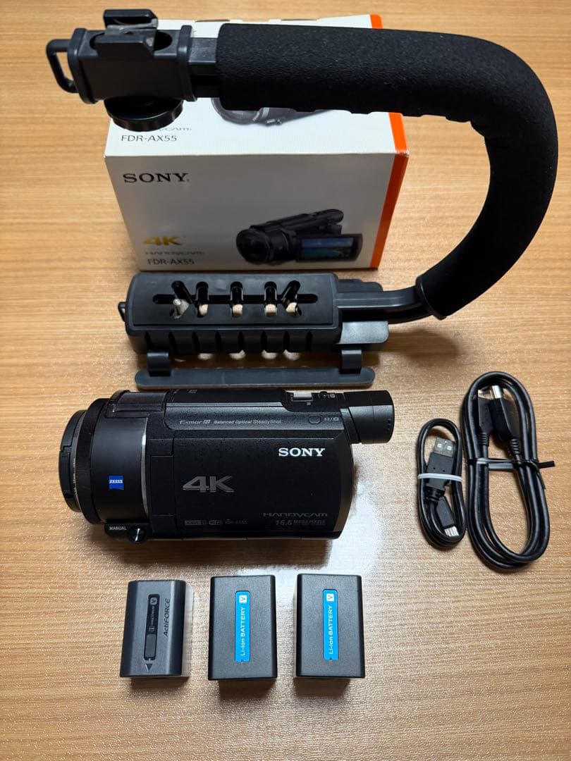 SONY FDR-AX55 4K Handycam ハンディカム　ビデオカメラ