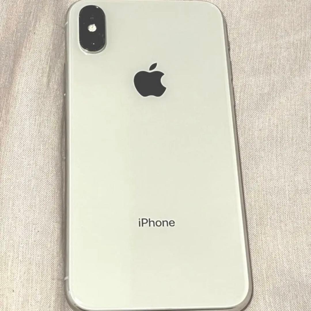 値下げ！ iPhone X Silver 256 GB docomo