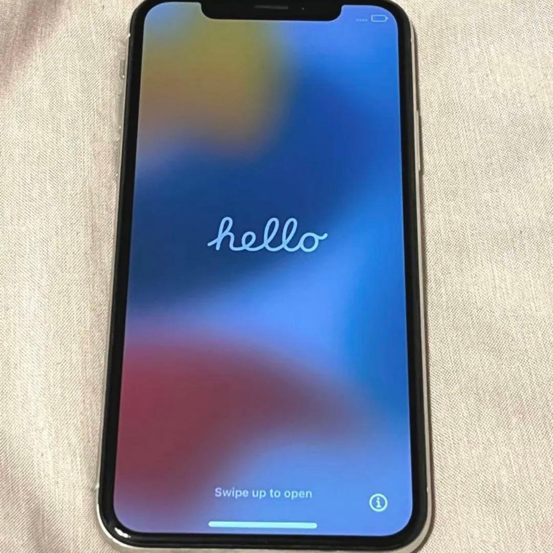 値下げ！ iPhone X Silver 256 GB docomo