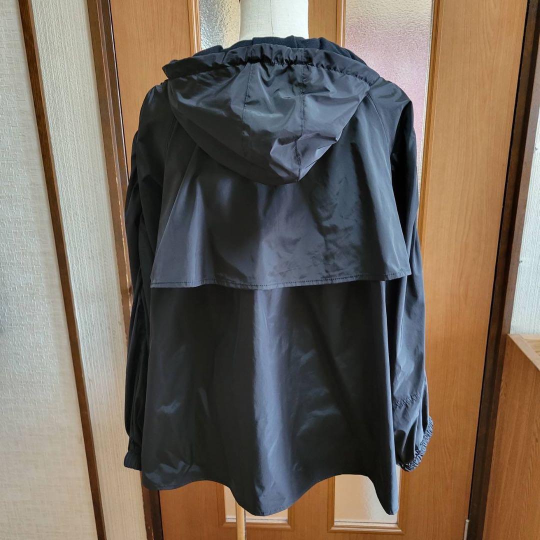 LASUD　ギャザースリーブフーディ