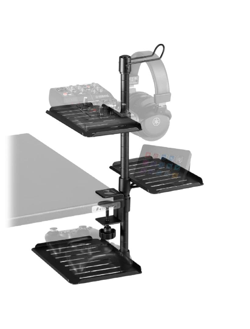 9320　バウヒュッテ オーディオインターフェース スタンド ヘッドセット 収納