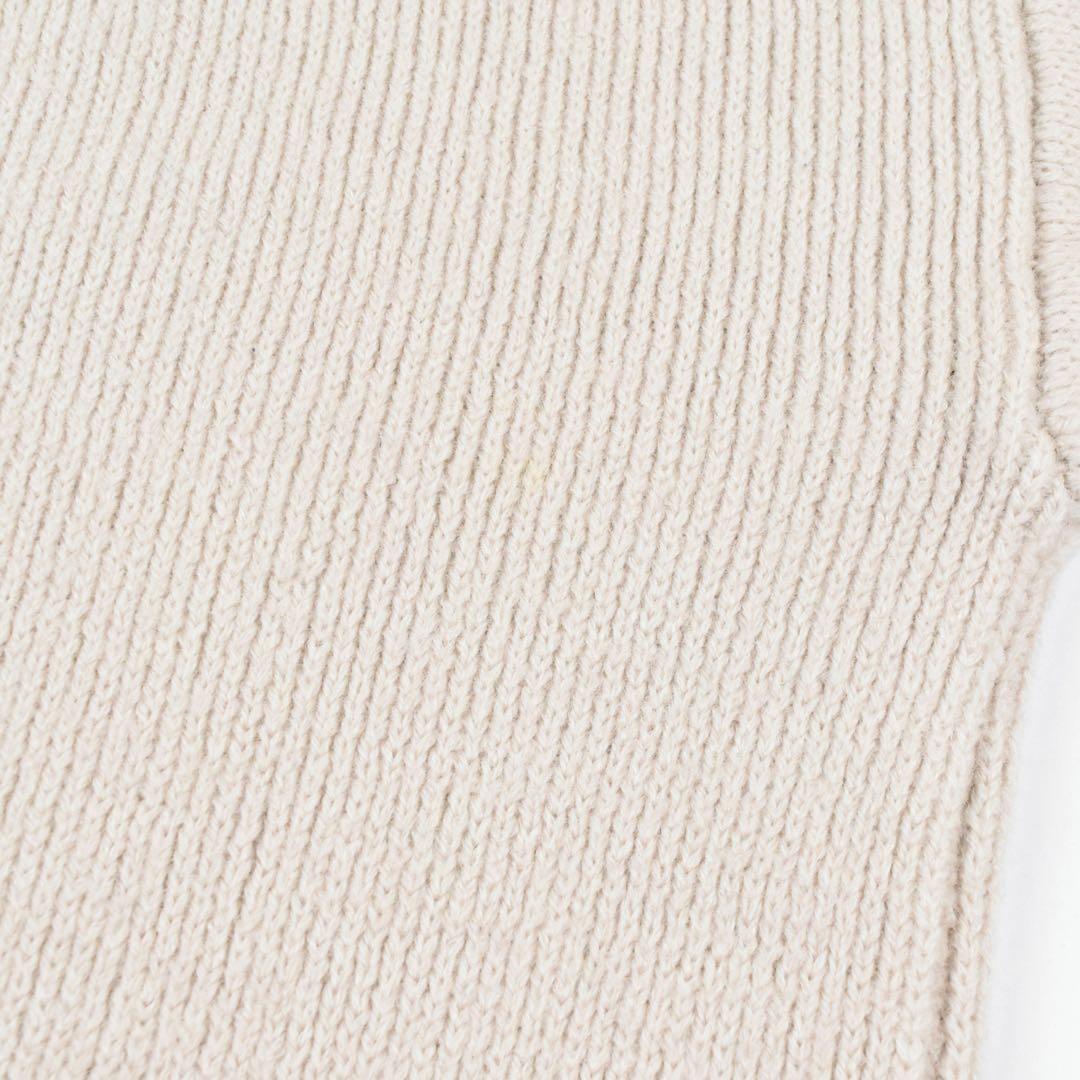 トップス 2003AW STONE  ZIP UP KNIT SWEATER