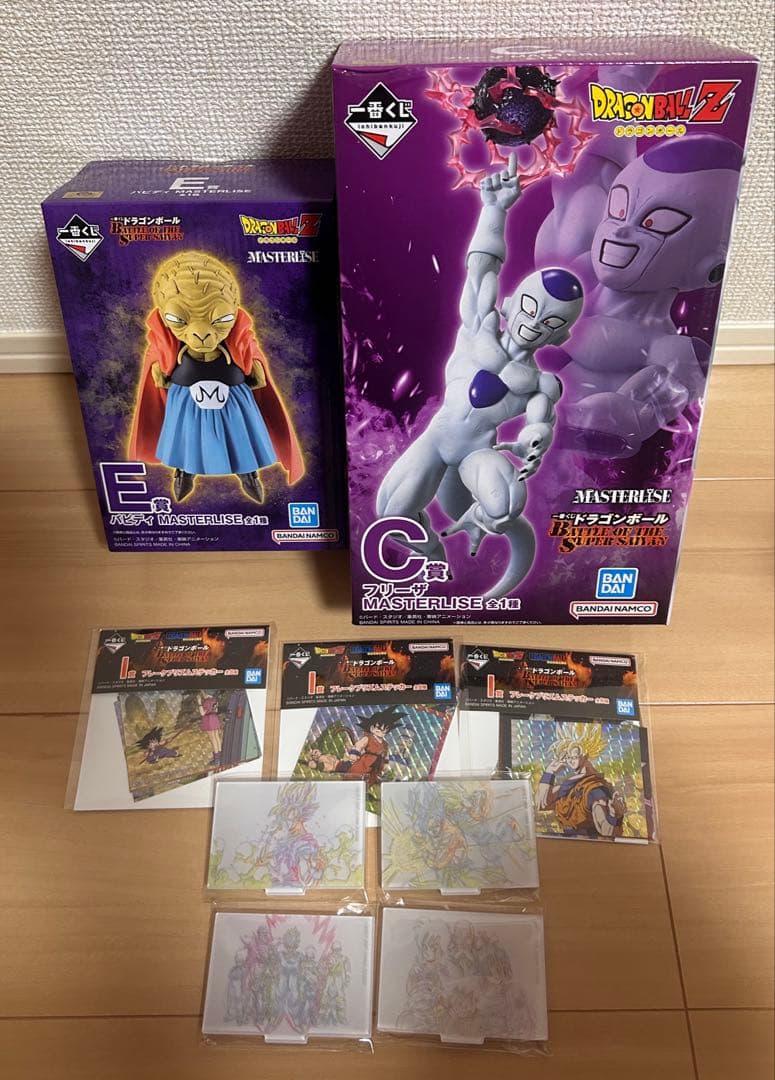ドラゴンボール　一番くじ　C賞　フリーザ　E賞　バビディ　おまけ多数