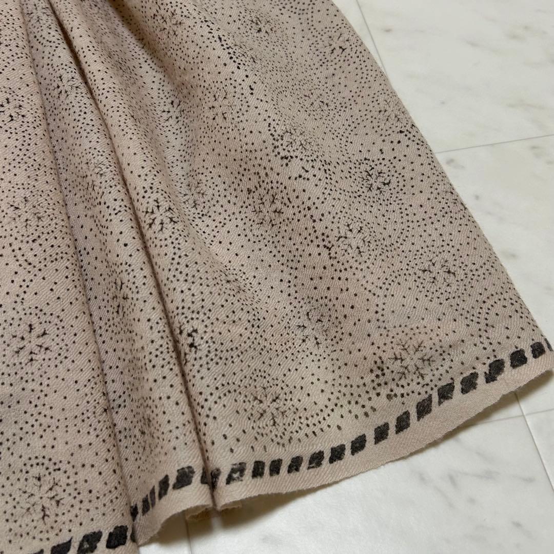 新品未使用✨BEARDSLEY ロングワンピース カシュクール フレア ウール