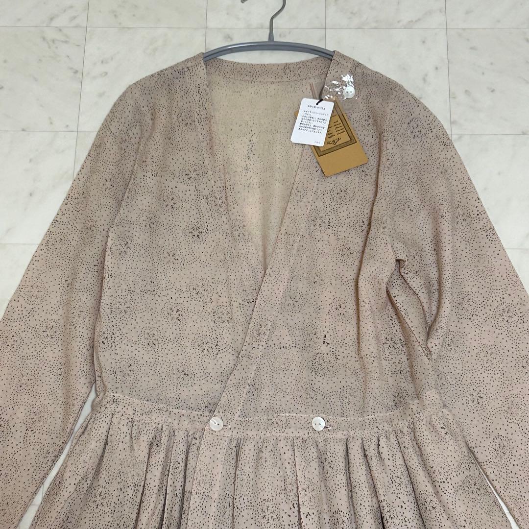 新品未使用✨BEARDSLEY ロングワンピース カシュクール フレア ウール