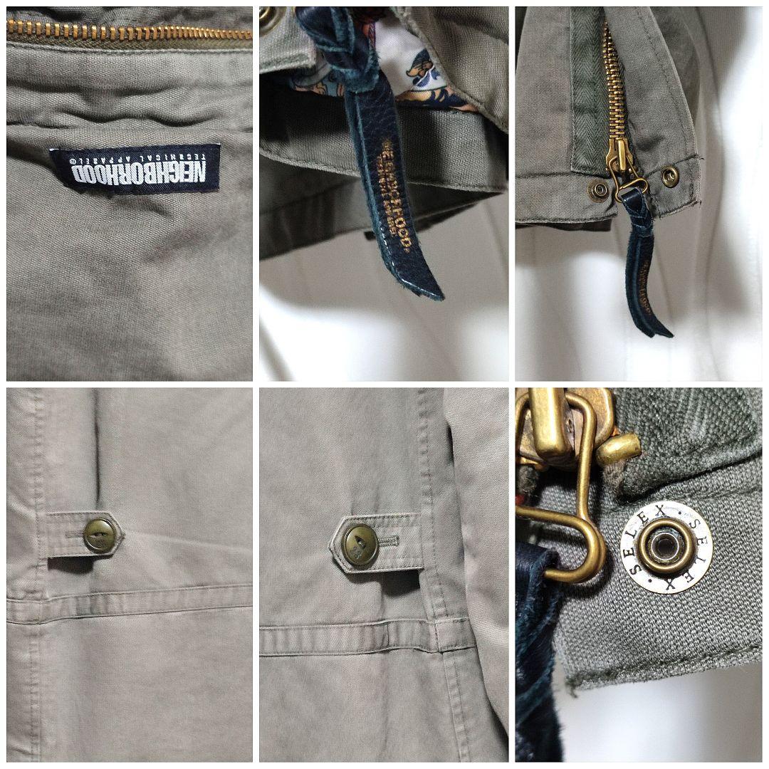 ネイバーフッド モッズコート ミリタリー ジャケット ラクーンファー 秋冬