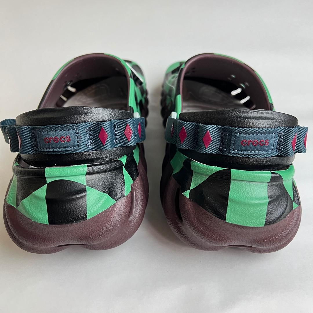 新品未使用品 鬼滅の刃コラボクロックスエコー 炭次郎モデル 27cm