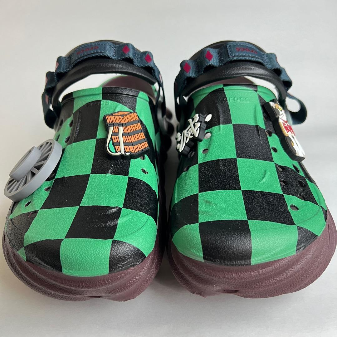 新品未使用品 鬼滅の刃コラボクロックスエコー 炭次郎モデル 27cm