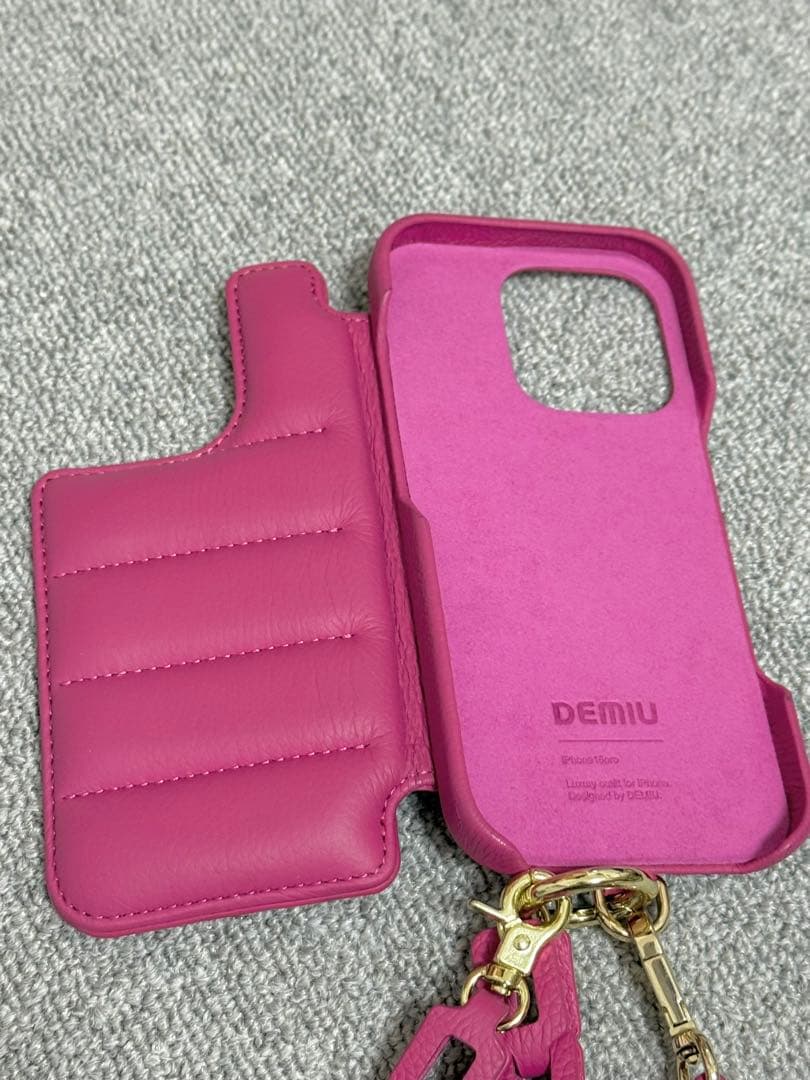 DEMIU BALLON iPhoneケース iPhone16pro ストラップ