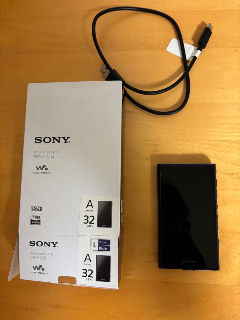 SONY NW-A306 デジタルオーディオプレーヤー 32GB ブルー