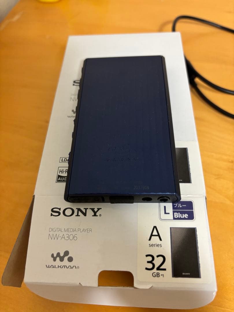 SONY NW-A306 デジタルオーディオプレーヤー 32GB ブルー