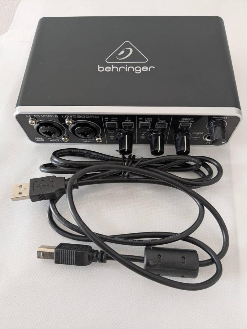 【ぴぴさん専用】Behringerオーディオインターフェイス UMC202HD