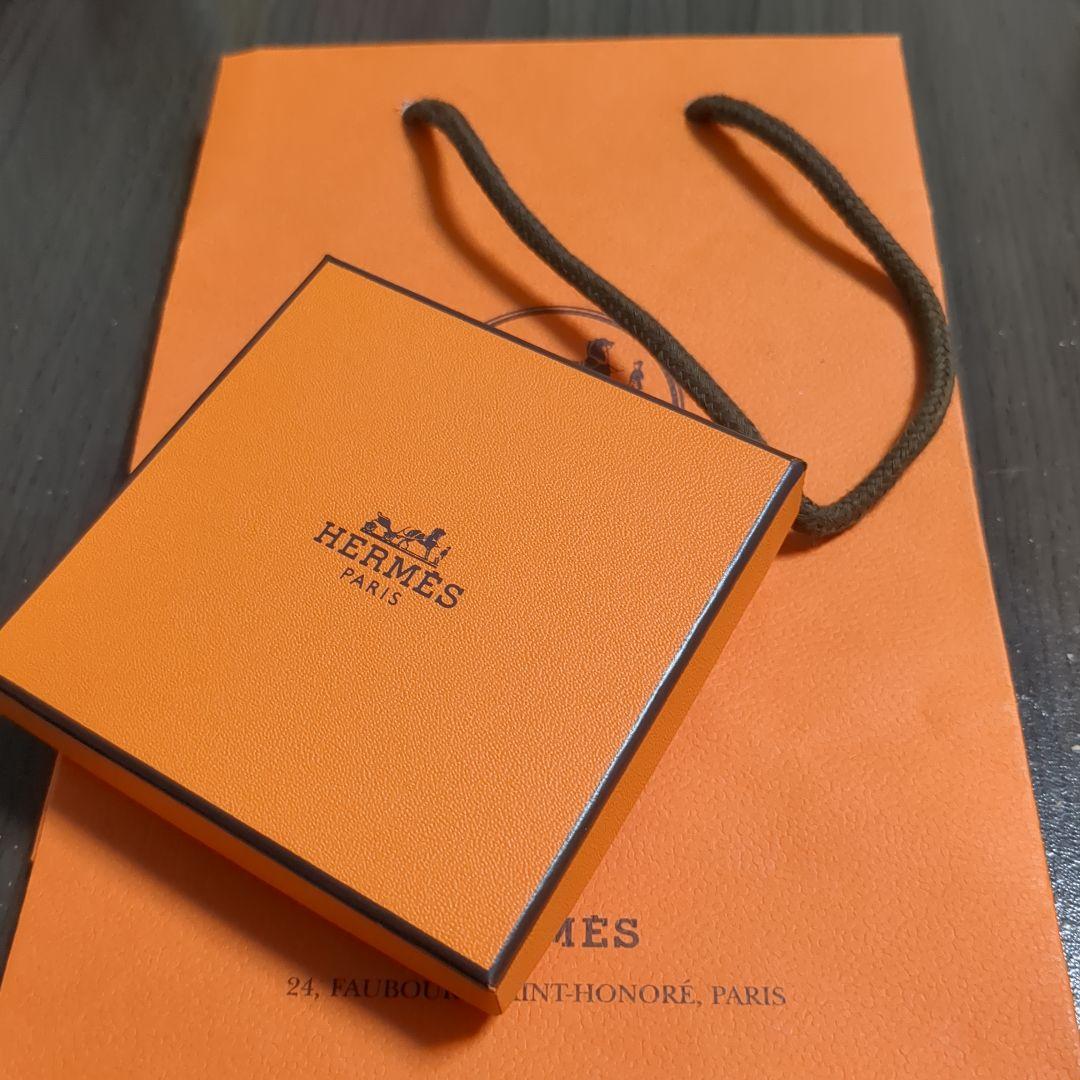 エルメス バスティア 本物✨️とても綺麗✨️キャバンとブルーのレアなバイカラー