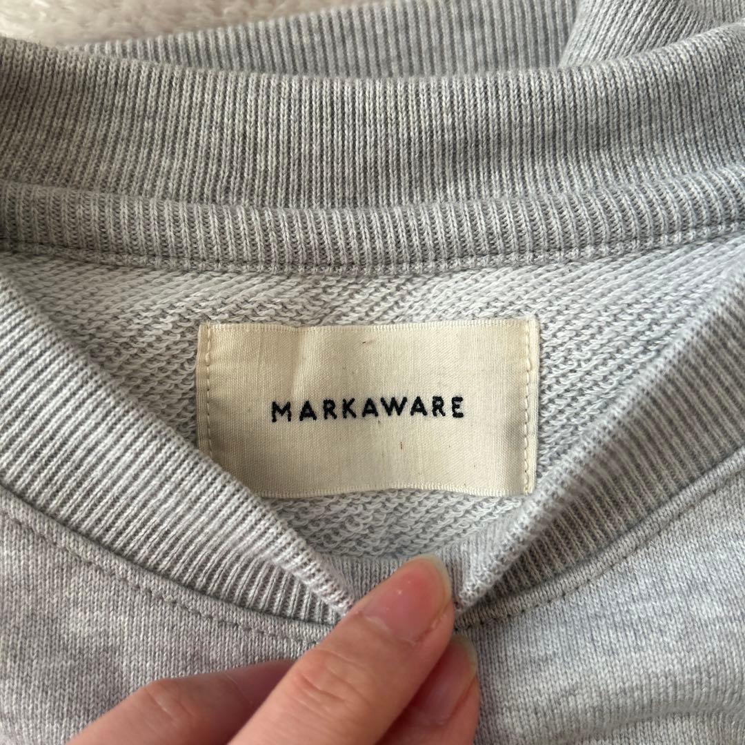 MARKAWARE マーカウェア　オーガニックコットンヘビー吊裏毛　スウェット
