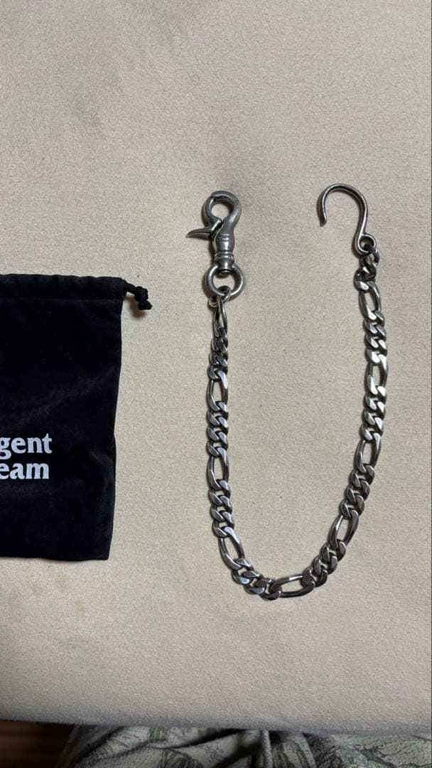 アージェントグリーム　ウォレットチェーン　925シルバー