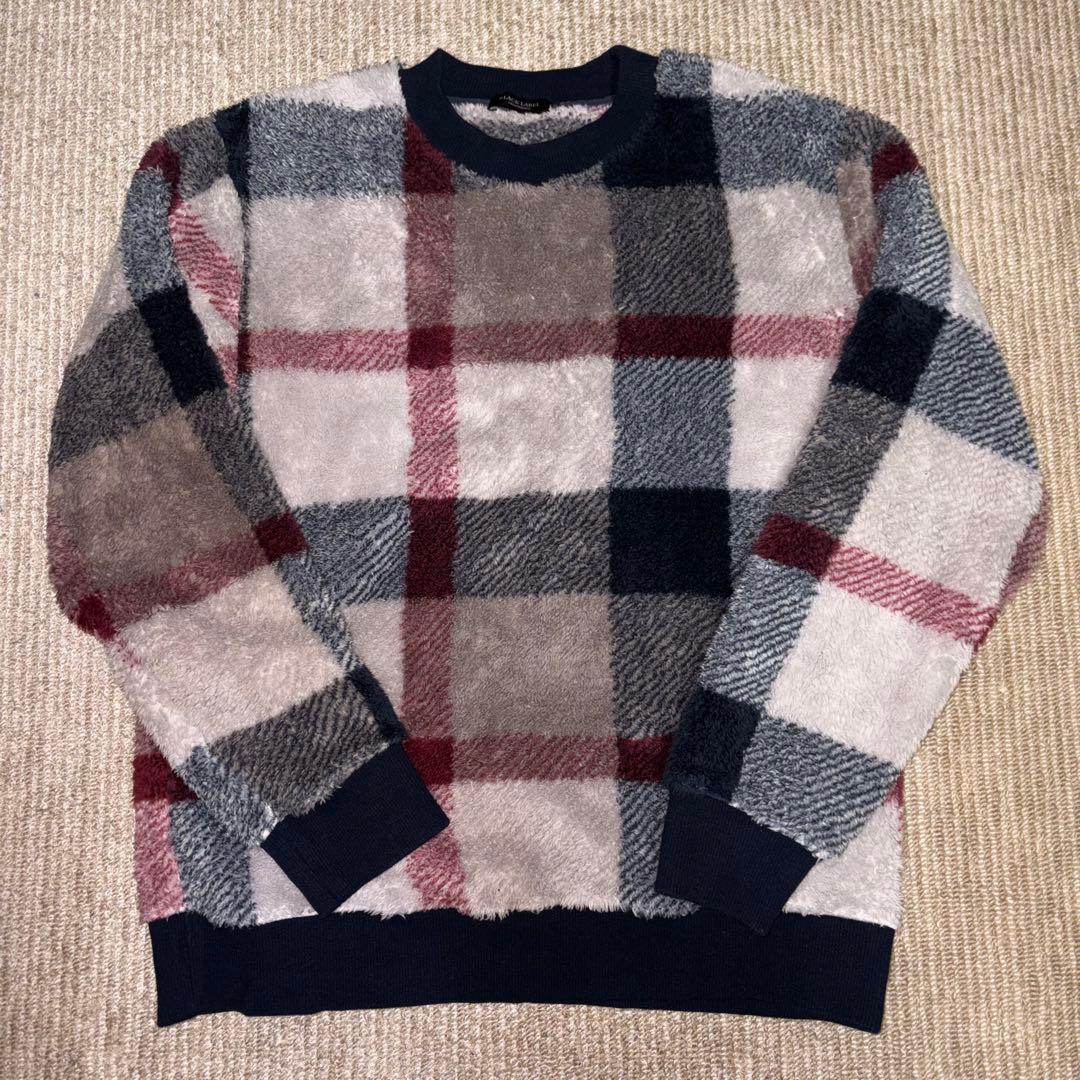 BLACK LABEL CRESTBRIDGE チェックボアフリーストレーナー