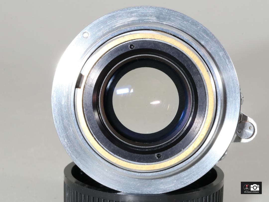 希少美品Nikkor H 5ｃm F/2 黒帯ライカＬ３９レンズ整備済２