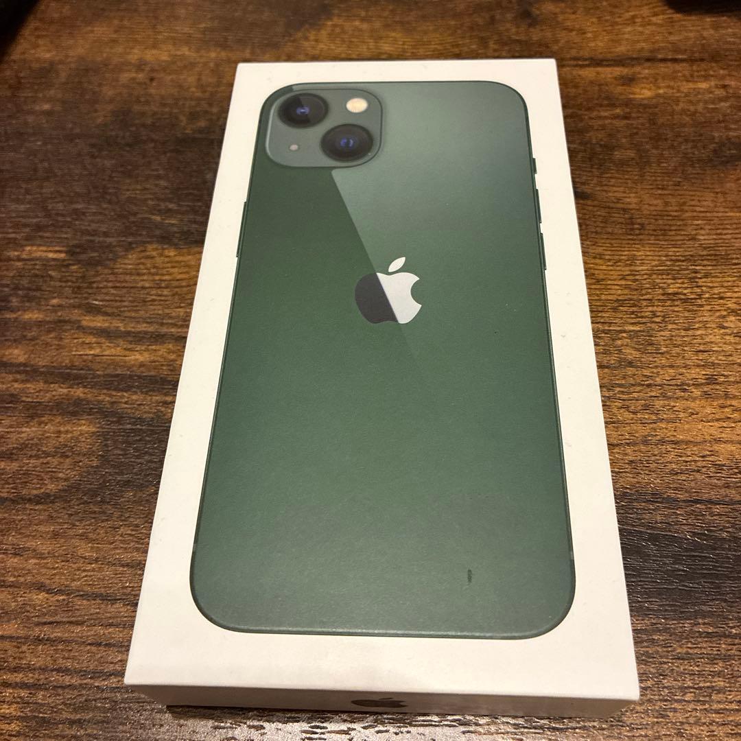 【箱付】iPhone 13 ミッドナイトグリーン 付属品多数